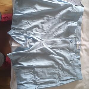 Light Blue Men Shorts by Selected